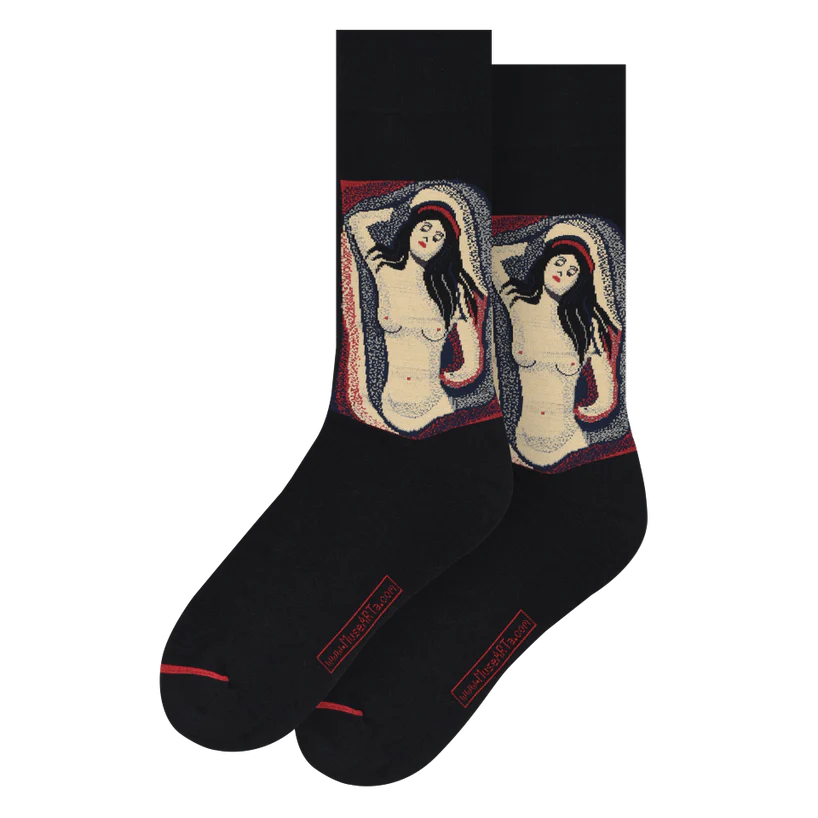 Les Artistiques - Edvard Munch - Chaussettes La Madone