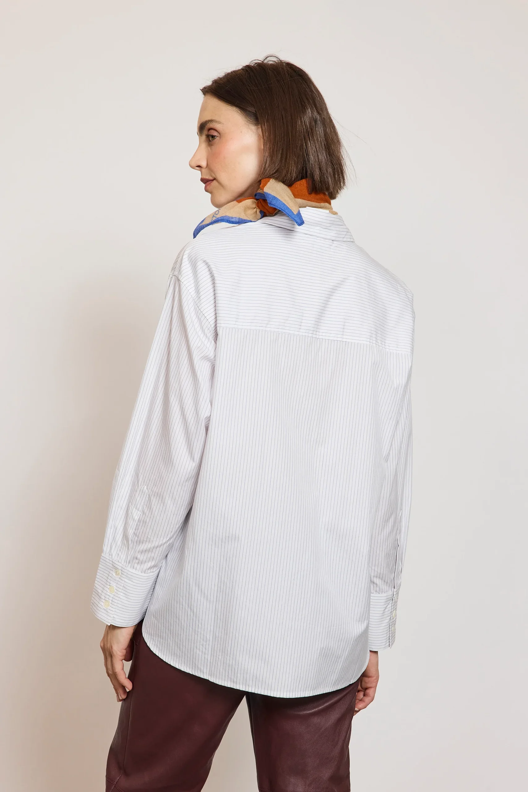CHEMISE POCHES OVERSIZE RAYURES – Image 5