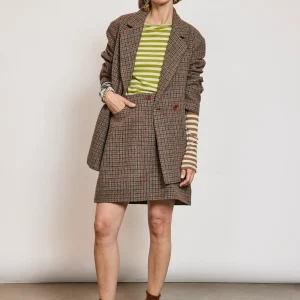 JUPE TARTAN LODEN