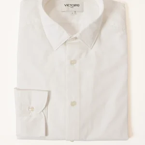 CHEMISE AJUSTÉE TWILL BLANCHE