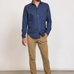 PANTALON VELOURS CAMEL