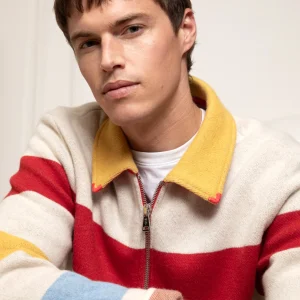 BLOUSON EN LAINE CRAIE