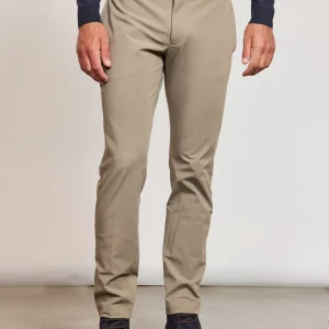 PANTALON SLIM TECHNIQUE GREIGE