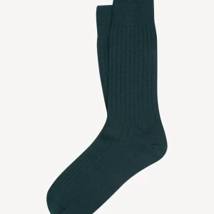 CHAUSSETTES COURTES EN LAINE VERTES