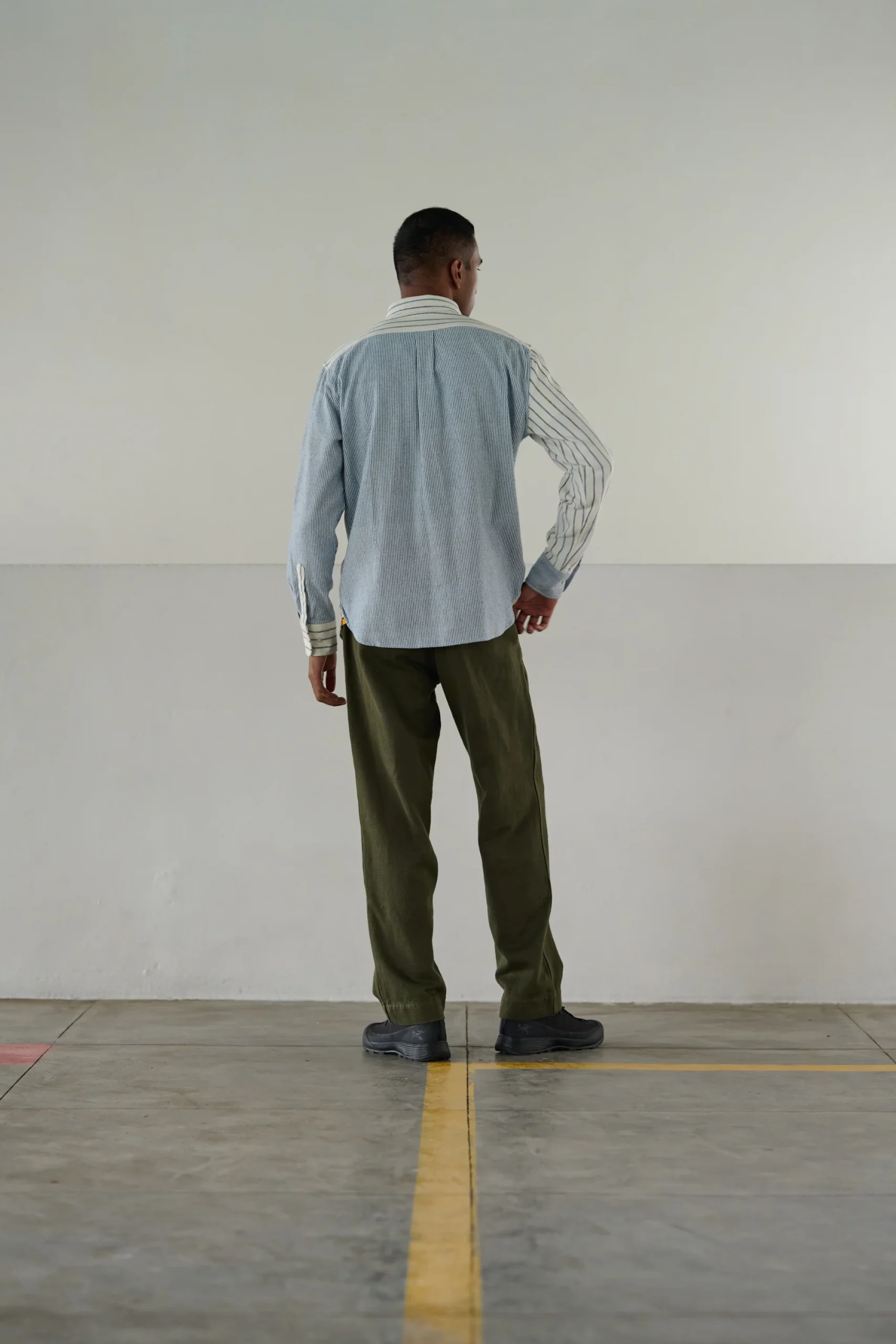 CHEMISE BUTTON DOWN OFF WHITE – Image 3