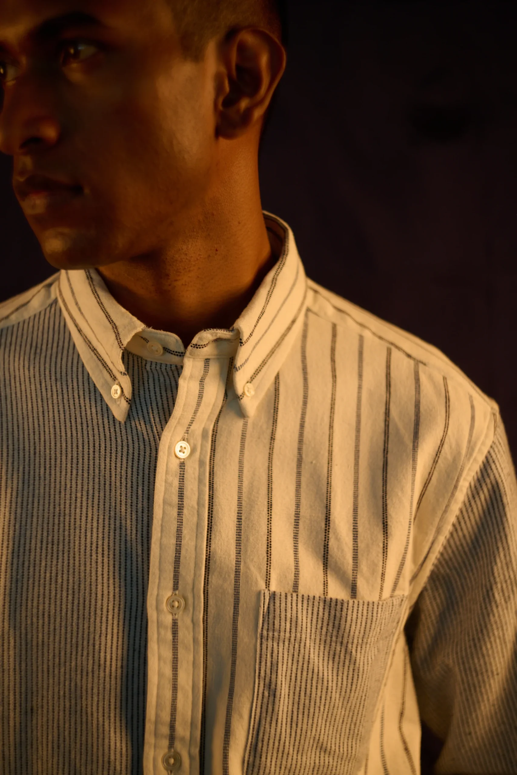 CHEMISE BUTTON DOWN OFF WHITE – Image 6