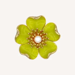 BROCHE FLEURS ANIS