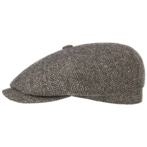 CASQUETTE HATTERAS TWEED - MARRON