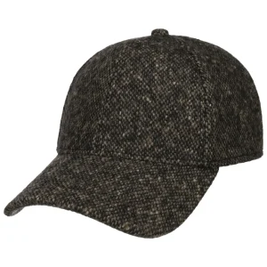CASQUETTE LAINE DONEGAL TWEED - ANTHRACITE & GRIS