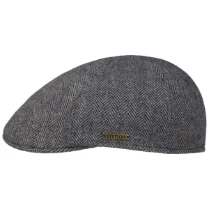 CASQUETTE TEXAS LAINE CHEVRONS - BEIGE & BLEU