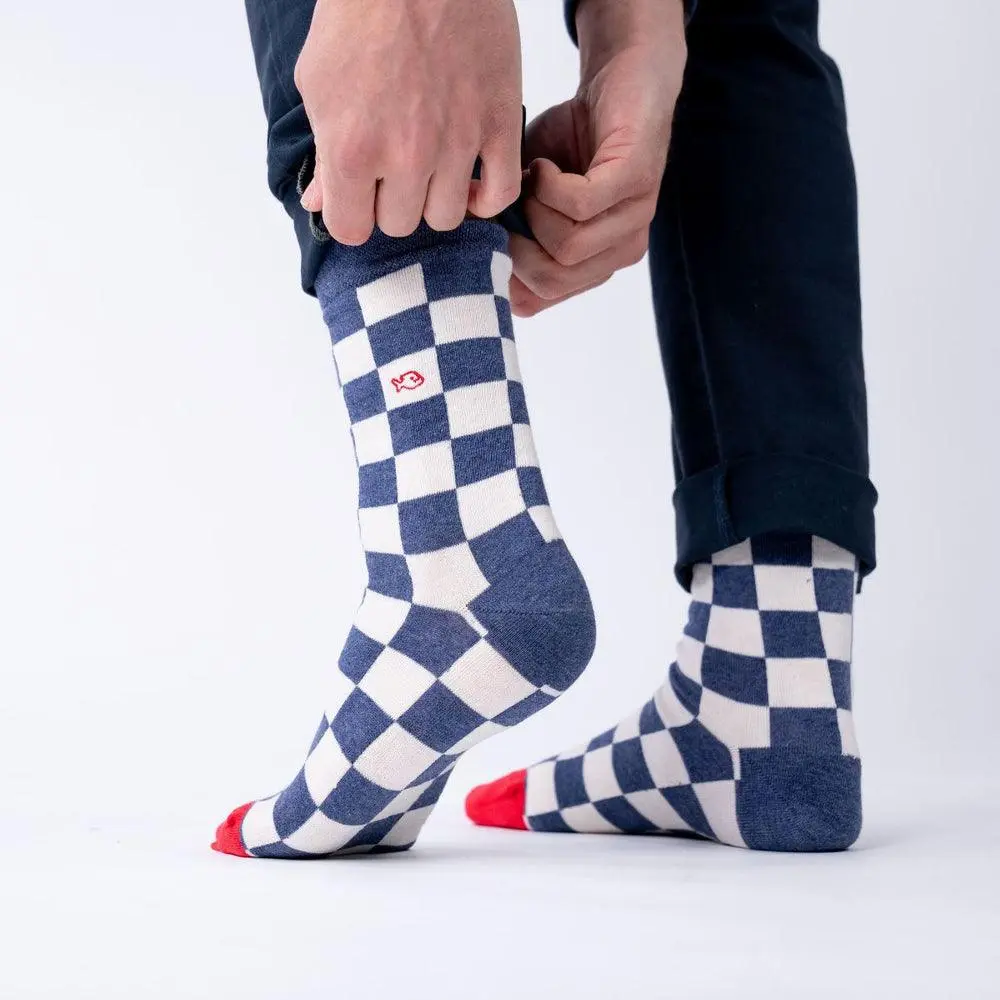 CHAUSSETTES CARREAUX- BONNEVILLE – Image 4