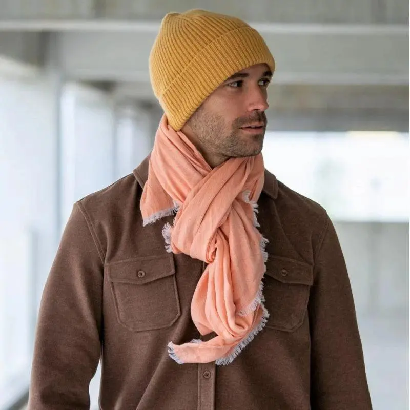 FOULARD JACQUARD ORANGE – Image 5