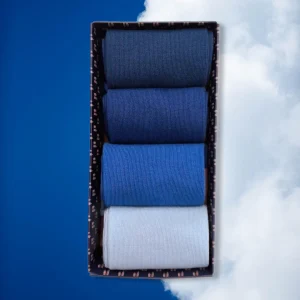 Box Cadeau 4 Paires De Chaussettes - Le Grand Bleu