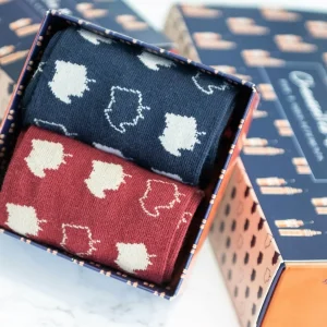 Box Cadeau 2 Paires De Chaussettes - Le Général De Gaulle