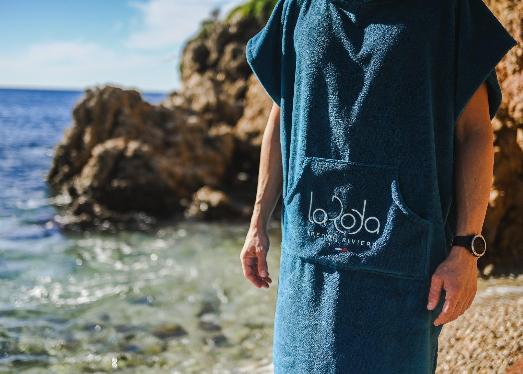 Poncho Adulte - Bleu – Image 4