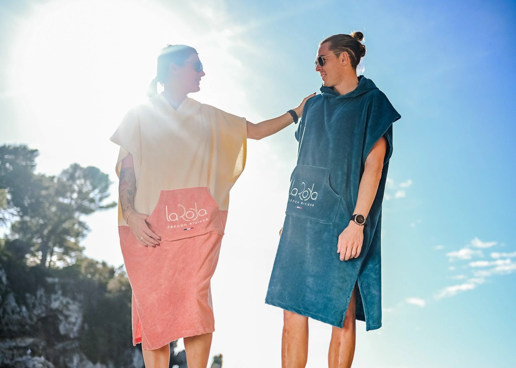 Poncho Adulte - Bleu – Image 5
