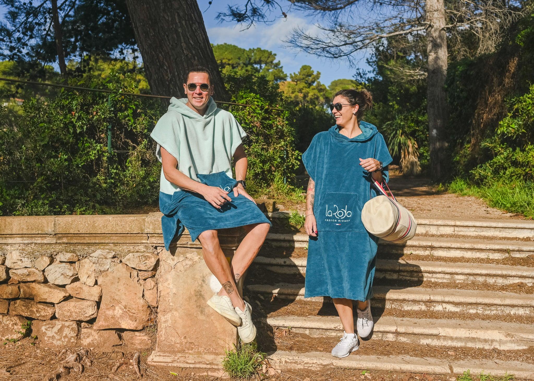 Poncho Adulte - Bleu – Image 6