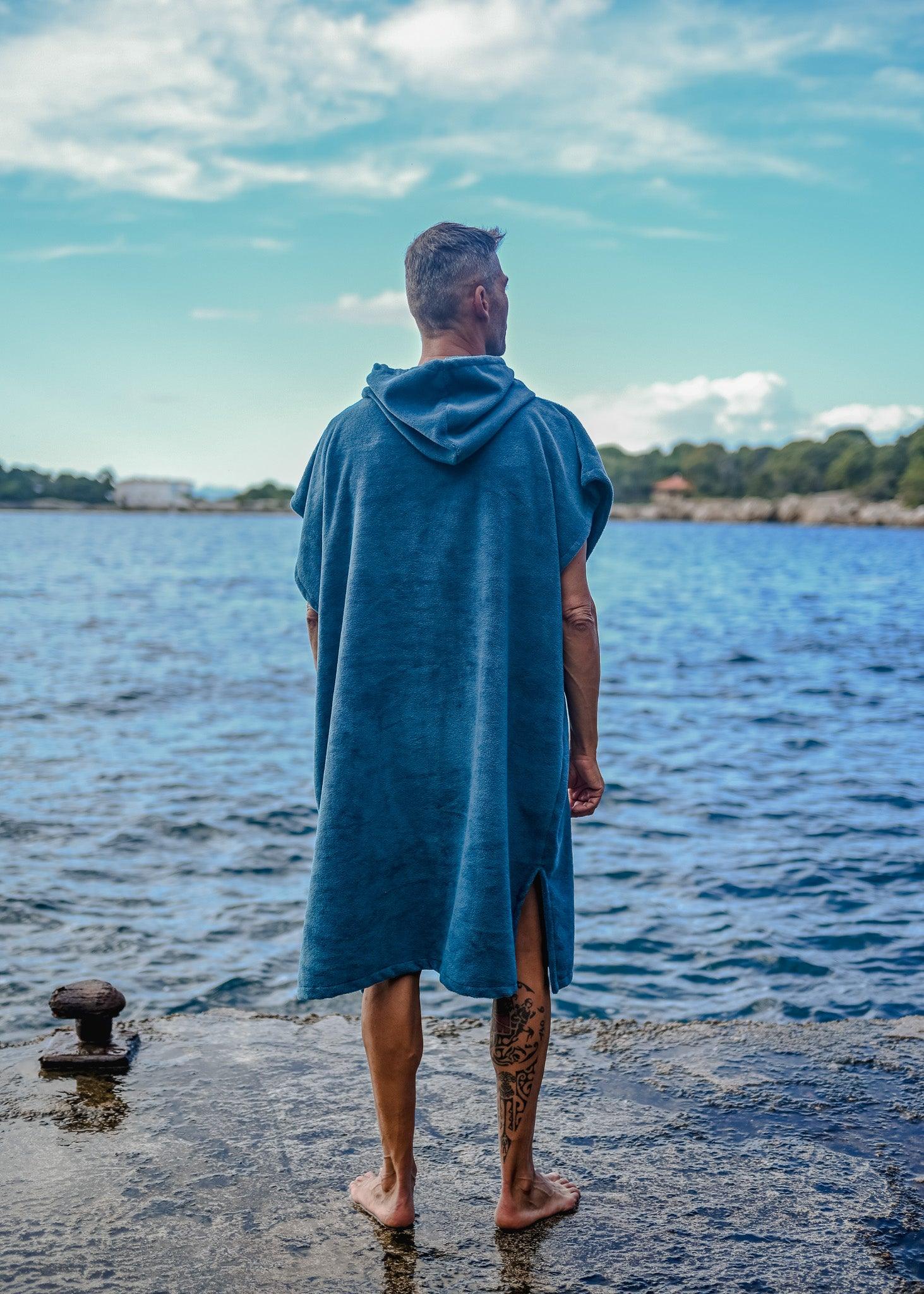 Poncho Adulte - Bleu – Image 2