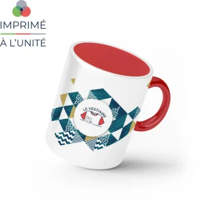 Mug personnalisé bicolore