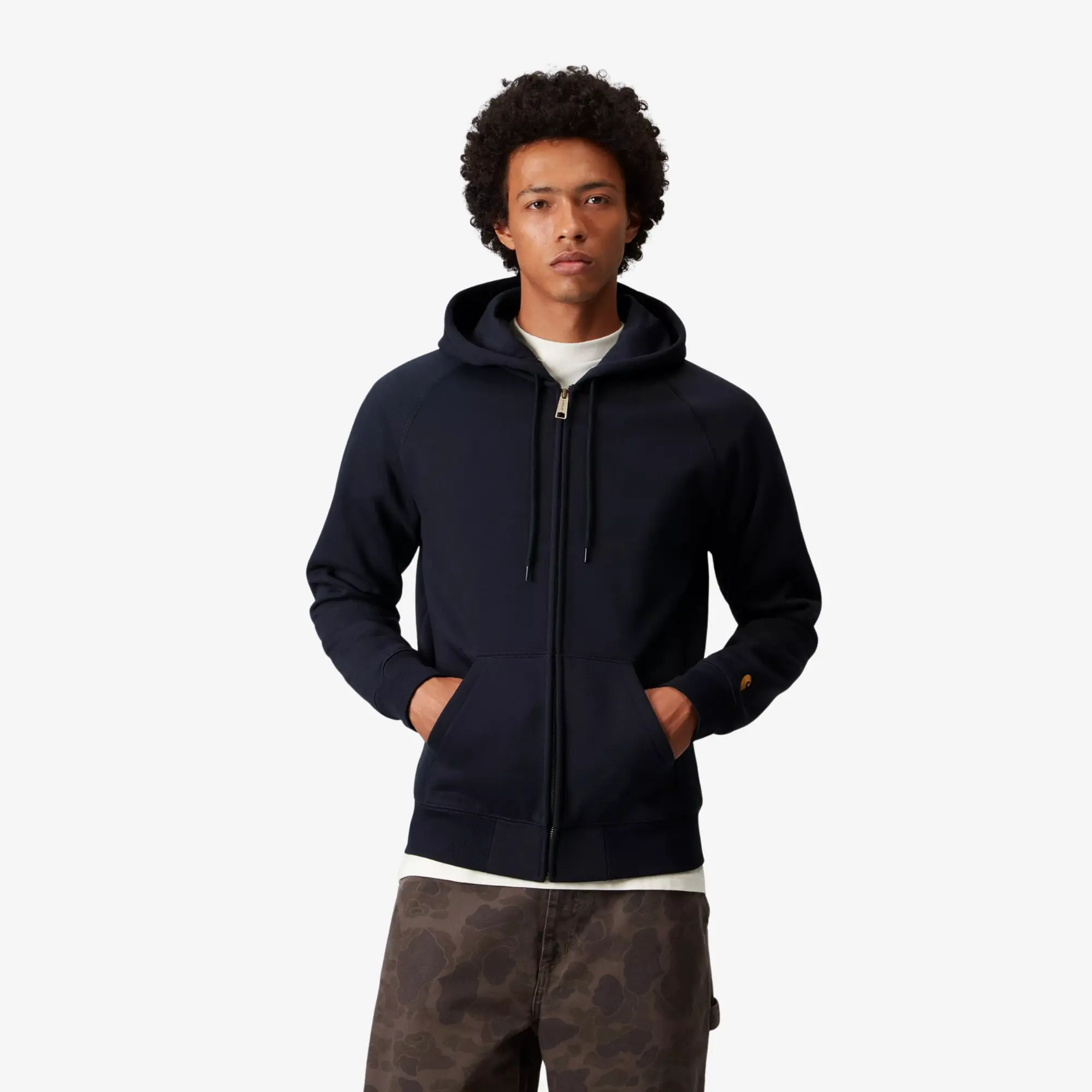 HOODIE CHASE JACKET - DARK NAVY – Image 5