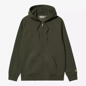 HOODIE CHASE JACKET - OLIVE