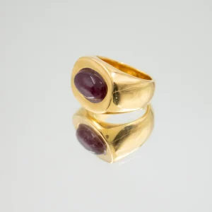 BAGUE UNO OR QUARTZ ROSE