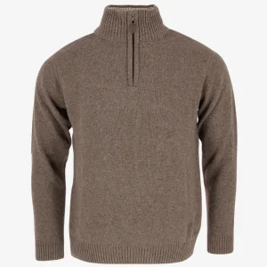 PULL COL CAMIONNEUR - MARRON BEIGE