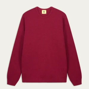 PULL YOURI LAINE - ROUGE CHINÉ