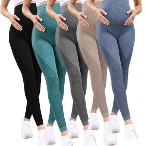 Legging Anti Cellulite Grossesse pour Femme Enceinte