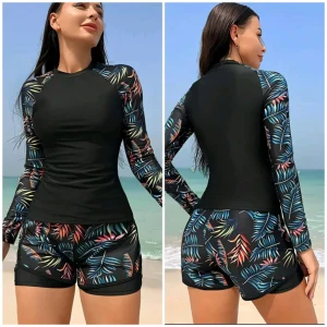 Maillot de Bain Manche Longue Shorty