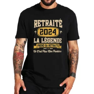 T-shirt retraité la légende