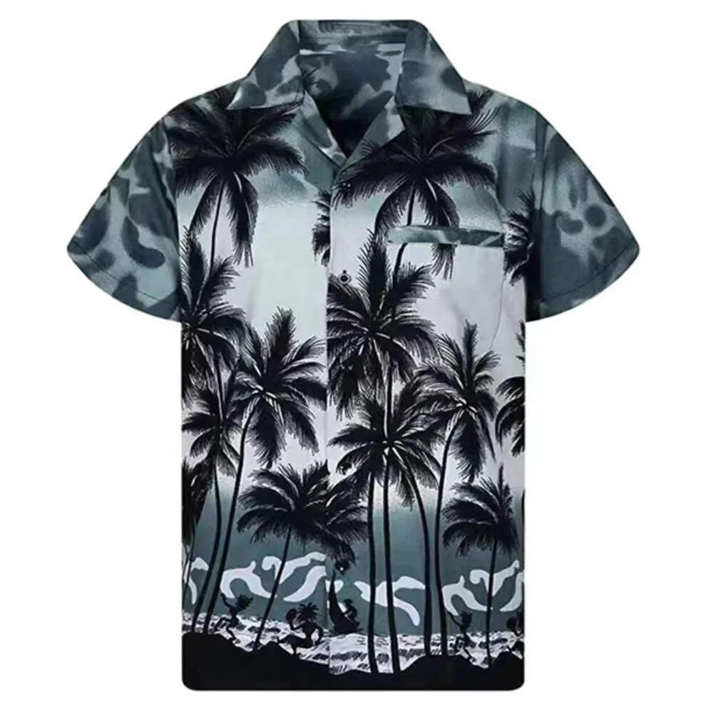 Chemise Hawaïenne colorées (plusieurs motifs) – Image 6