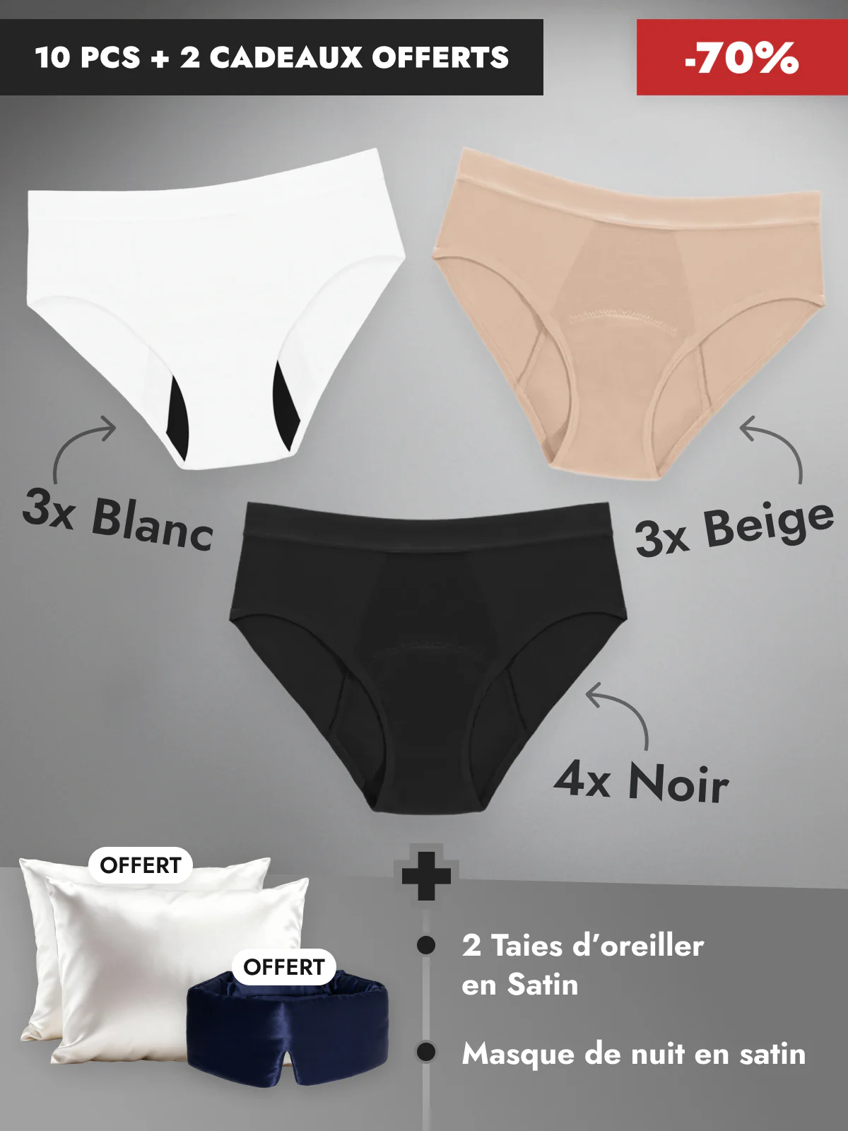 Pack Nuit Cyber Monday - Culottes d’incontinence ultra-absorbantes – Image 2