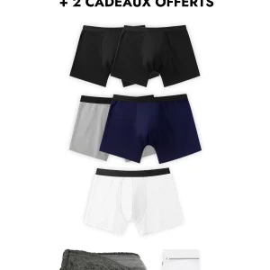 Pack Soldes d'Hiver - Boxer d’incontinence ultra-absorbant Homme