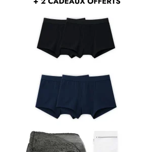 Pack Soldes d'Hiver - Boxer absorbant fuites urinaires légères Homme