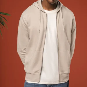 Sweat à capuche zippé écoresponsable 🌱