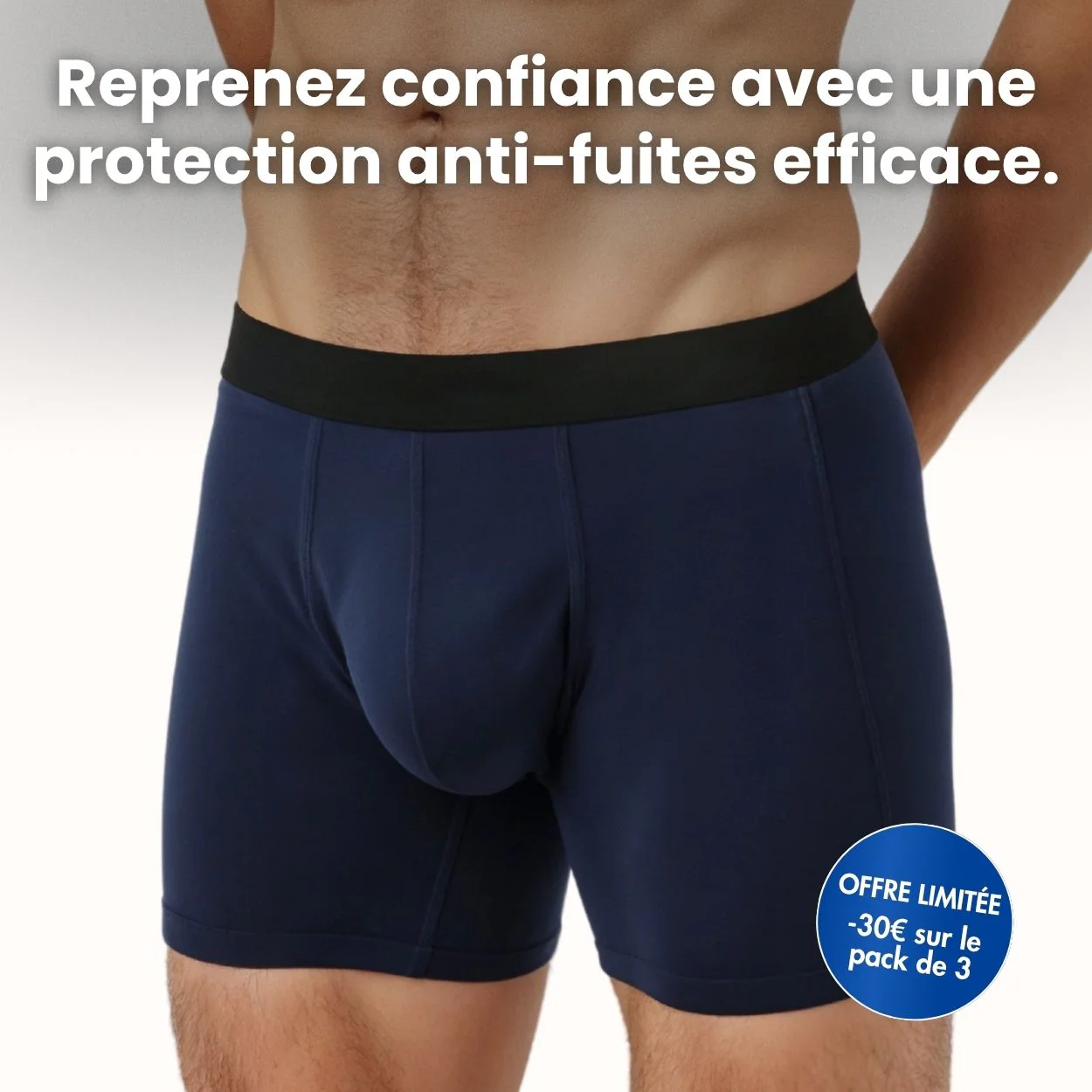Boxer d’incontinence ultra-absorbant Homme – Image 8
