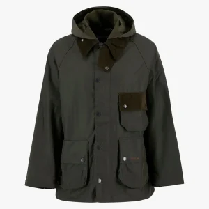 VESTE WAX MODIFIED SOLWAY - OLIVE