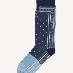 CHAUSSETTES BANDANA GRISES