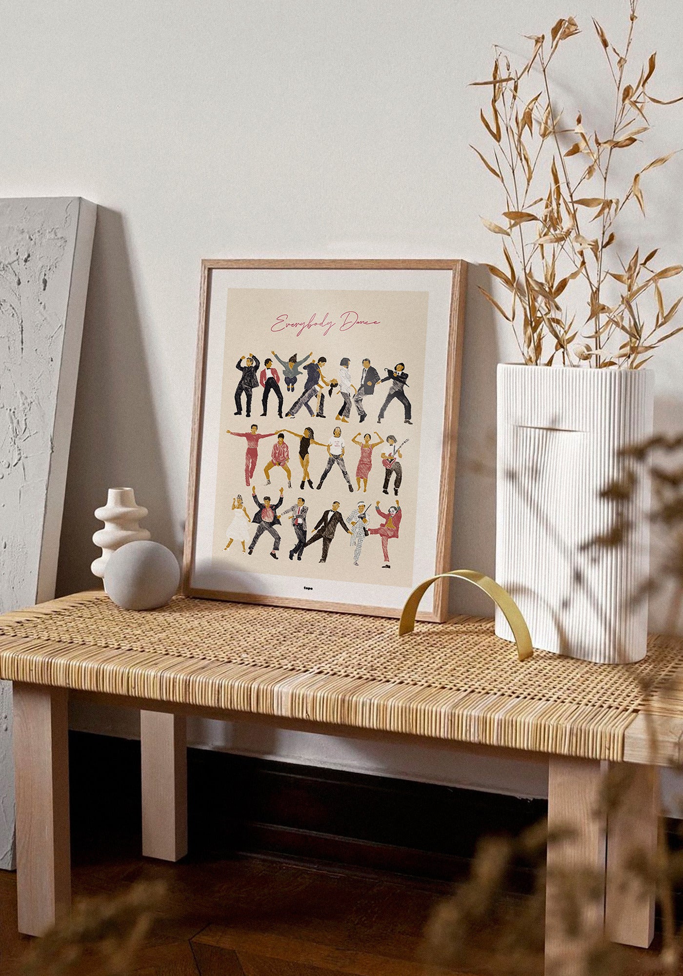Affiche illustration Everybody Dance 21x30 cm – Image 2