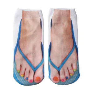 Chaussettes "faux pieds" en livraison express !