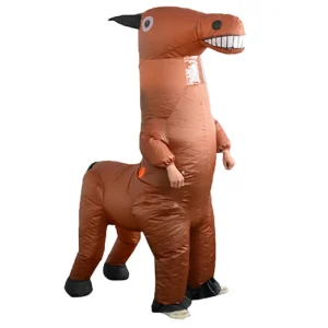 Costume cheval, déguisement marrant.