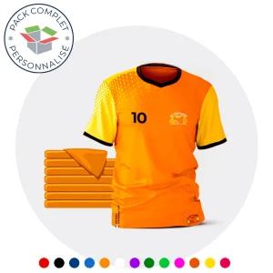 Lot de maillots sportifs sur-mesure