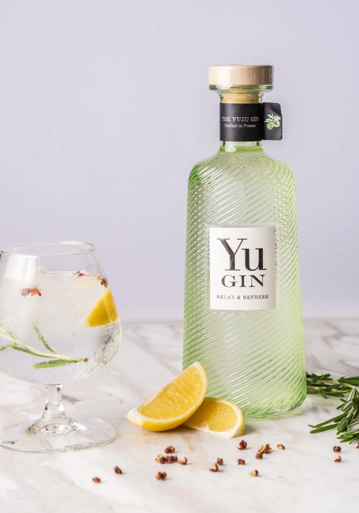 Gin au yuzu Yu Gin