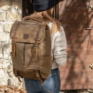 Sac à dos vintage pour homme baroudeur Unimak