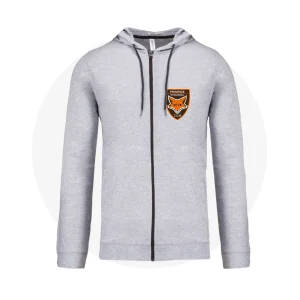 Provence Tchoukball Club - Veste Légère À Capuche Zippée