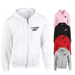 FFTB - Sweat à Capuche Zippé Tchoukball "Rock & Tchouk"