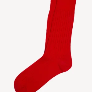 CHAUSSETTES COURTES LAINE ROUGE